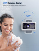 Lamicall Shower Phone Holder Waterproof - 480° Rotatable Wall Mount Case photo 2
