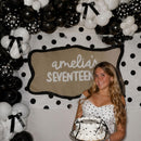 Black White Polka Dot Balloon Arch Kit, Coquette Birthday | White Black — 4