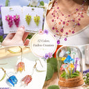 LET'S RESIN UV Resin Kit, 12 Colors Clear Colored UV Resin(20g Each) — 5