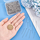 PH PandaHall 560pcs 8 Styles 304 Stainless Steel Eye Pins 30mm 40mm 50mm Head Pins 22 Gauge Ball Head Pin Findings… — 3
