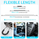Coiled USB C to USB C Cable, 2 Pack 3FT USBC Car Charger Cord, USBC to USBC Coiled Cable Fast Charging for Carplay, iPhone 17/16/15 Plus/Pro Max, Samsung Galaxy S25 S24 S23, Pixel 10 9 4