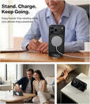 TORRAS Stronger Magnetic & Seamless Stand for iPhone 18 Pro Max Case Black photo 4
