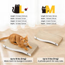 Cat Scratcher, Durable Scratch Pad, Corrugated Cardboard Scratching Board for Indoor Cats, Heavy Duty, Double-Sided Usability, Recyclable, with Catnip, Medium, 1 Pack — 4