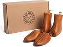Cobbler's Choice Co. Finest Quality Men’s Boot Tree – Varnished Natural Wood, Timeless Design, Signature Finish, Brown — 1