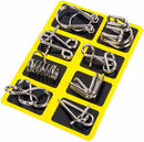 Metal Wire Puzzle Set of 24 with Pouch — 5