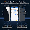 QHOHQ for iPhone 16 Pro Max Privacy Screen Protector+Camera Lens Protector photo 2
