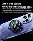 Phone Cooling Fan, Magnetic Radiator with RGB Lights,for Mobile Games and Live Streaming, Universal Compatibility for Android/iPhone/iPad, Large-Area Conduction Cooling (Cooler 2 Black) photo 5