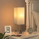 Touch Bedside Table Lamp for Bedroom - Dimmable, USB C+A, 2 AC Outlets — 5