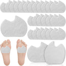 SATINIOR 24 Pcs Foot Pads for Dancer Sesamoiditis Pads, White 1