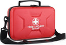 Gevoke 410 Piece Waterproof Hard Shell First Aid Kit, Red — 1