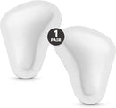 Pedag T-Form | German Made | Metatarsal Foot Pads for Pain Relief | Anatomically Correct | Vegetable Tan Leather | Self Adhesive | White | Size X-Large, Fits US Men 11-13 | 1 Pair 2