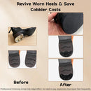 2-in-1 Rubber Shoe Heel Repair Kit with Cutter, Rasp File, Heavy Duty Glue & Shoe Nails, Anti-Slip Heel Pads for… — 8