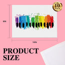 ESRICH 10 Pack 8x10 Primed Canvas Boards for Painting, Ideal for Starter | 8x10in-10pack — 6