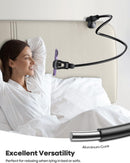 Lamicall Gooseneck Phone Holder for Bed, Stable Flexible Arm Stand for Desk photo 4