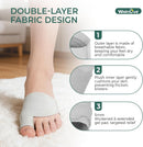Welnove Metatarsal Pads with Bunion Relief - Upgraded Plush Lining - Ball of Foot Cushions for Metatarsalgia, Sesamoiditis, Morton's Neuroma - Forefoot Protection Sleeve with for Women Men (Size S) 5