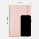 RETTACY Dotted Journal Notebook, 192 Pages, A5 Medium Size (5.7'' x 8.3'') | Rose Gold — 8