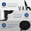 COMFEE' Stainless Steel Electric Kettle, 1.7 Liter Tea Kettle Electric & Hot…