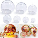 RESINWORLD Set of 4, 3", 2.5", 2", 1.7", 1.3", 0.9" Clear Silicone Sphere Molds, Large 3D Seamless Sphere Silicone… — 1