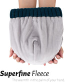 FURTALK Winter Hats for Women Fleece Lined Beanie Knit Chunky Womens Snow Cap - Dark Blue — 3