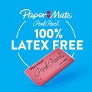 Paper Mate Erasers, Pink Pearl, 12 Count - Latex Free and Smudge Resistant, Back to School, Teacher Supplies — 3
