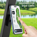 Magnetic Golf Cart Phone Holder, Phone Mount Holder Compatible with MagSafe iPhone/Galaxy/Smartphones, Golf Cart Accessories for EZGO Club Car Yamaha Icon, Gift for Men Women photo 3
