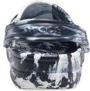 Crocs Unisex Adult Classic Marbled Tie-dye Clogs – White/Black — 5