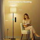 Keepsmile Dimmable Floor Lamps for LivingRoom with 12W LED Bulb,Foot Switch — 4