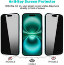 PEHAEL for iPhone 16 Privacy Screen Protector+Camera Lens Protector photo 4