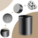 Vaydeer Metal Pen Holder Aluminum Pencil Holder for desk, Round Desktop Organizer and Black Pencil Cup for Office, School, Home and Stationary Supplies (3.15 x 3.15 x 3.94 Inches) — 4
