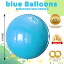 Light Blue Balloons 9pcs 36 Inch Extra Large Big Jumbo Giant Baby Sky Aqua Blue Balloons for Graduation Baby Shower Gender Reveal Weddings Birthday Party Decorations | 36inch（Giant） | D08-light Blue — 2