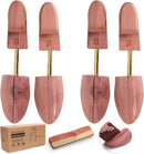 Cedar Shoe Trees for Men, Wood, Split Toe, Sizes 7-14 — 2