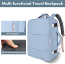 Taygeer Travel Backpack for Women, TSA Carry On Backpack with Shoe Pouch | Large | Powderpurple — 6
