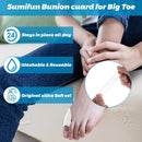 Dimeho 12 Pcs Bunion Cushion Protector, Bunion Corrector Pads with Separator Guards Clear Shields Relief for Big Toe Calluses Corns | transparent — 3