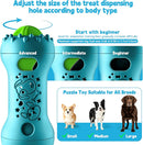PETSTA 2 Pack Dog Puzzle Toys, Adjustable Treat Dispensing Slow Feeder Toy, Interactive Dog Enrichment Toy for Brain Stimulation and Boredom Relief — 5