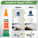 WOUSEDO 48 X 3g Super Glue Clear, Strong Adhesive,Super Glue Fast Drying Cyanoacrylate Glue for Wood,Rubber,Leather,… — 6