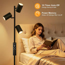4000LM LED Tree Floor Lamp, 36W Super Bright Reading Lamp with Remote, Dimmable Tall Standing Light with 3 Rotatable… — 5