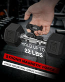 APPS2Car Magnetic Phone Holder for Gym, Alloy Base & Joint for Strong Hold photo 2