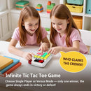 Handheld Electronic Tic Tac Toe Game - 7-in-1 Puzzle Game Machine — 3