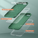 Miracase Silicone for iPhone SE 2022/SE 2020/7/8 Case,Acacia Green photo 5