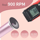 APRELM Rechargeable Electric Foot Callus Remover with 3-Sizes 120Pcs Sandpaper Discs, Professional 900RPM 3-Speed Control Aluminum Electric Foot File for Dead Skin (E3 Rose Pink) — 4