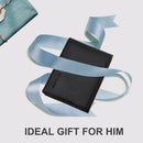 Chelmon Slim Wallet for Men ID Window with RFID Blocking Front Pocket Minimalist Bifold Bussiness Card Holder Gift for Men — 7
