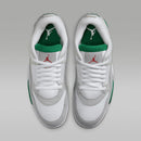 Air Jordan 4 RM Men's Shoes (FQ7939-060, Black/Anthracite/Varsity Red) - White/Neutral Grey/Wolf Grey/Pine Green — 4