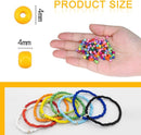 4500pcs 24 Color Seed Beads 4mm 6/0 Round Beads for Bracelet Making — 2