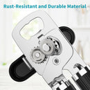 Ultrean Manual Can Opener Bottle Opener, Heavy Duty Stainless Steel Smooth Edge Manual Hand Held Can Opener With… — 3