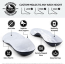 SOLE Active Thin Insoles - Custom Moldable, Mens 10/Womens 12 3