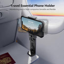 MiiKARE Airplane Phone Holder Mount, Plane Travel Essentials Gift, Black photo 2