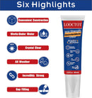 Max Strength Clear Construction Adhesive,2.8 fl oz Integrated Squeeze Tube — 3