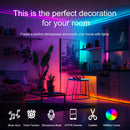 HBOWMDJIA Led Lights for Bedroom 200 FT (2 Rolls 100 FT), with Remote and Application Control RGB Color Changing LED Strip Lights, Music Synchronization, Used for Room, Family, Party Decoration | 200FT — 2
