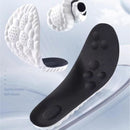 Insoles Men, Shoe Inserts for Men, 4D Cloud Insoles for Men and Women, Steeper Insoles for Boots & Sneakers, Cuttable, Anti Fatigue, Shock Absorption, Foot Pain Relief (L: Men7-11) - Black+white — 7