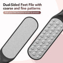 Kolavia 2 Pack Foot File Callus Remover, Durable Foot Scrubber for Hard Dead Skin, Foot Rasp and Double-Sided Foot Heel Scraper for Cracked Heels & Corns, Stainless Steel Pedicure Feet File Tool — 3